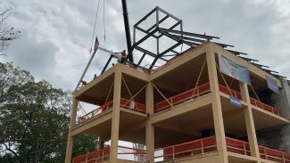 A building under construction